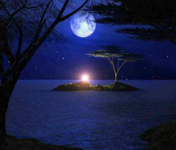 عکس شب روشن