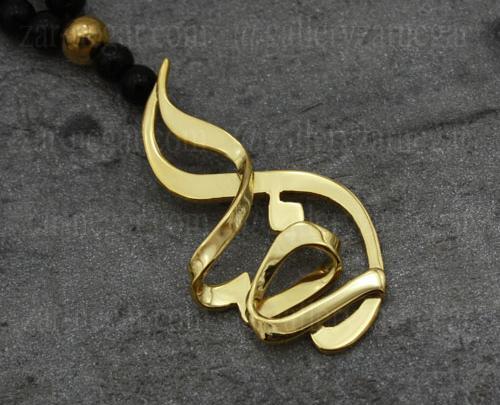 عکس مدال طلا اسم رضا