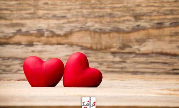 عکس زیبا قلب سنگی