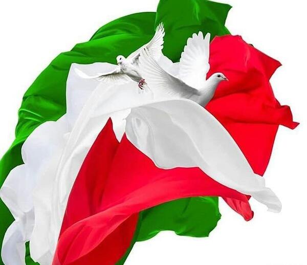 عکس الله در پرچم ایران