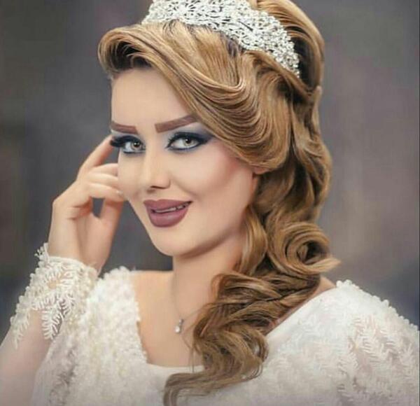 عکس عروس آرایش مو و صورت