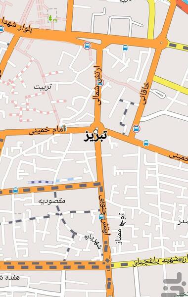 عکس هوایی تبریز