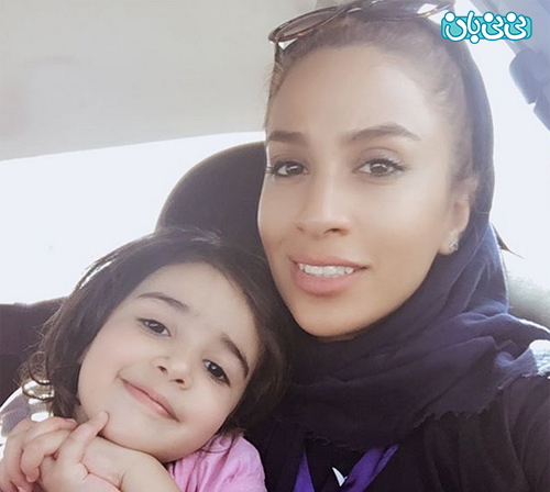 عکس پوریا فیاضی با همسرش