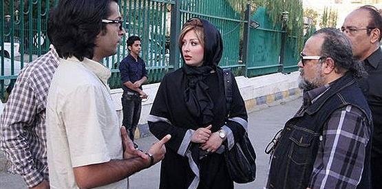 عکس های فوت پدر نیوشا ضیغمی