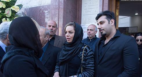 عکس های فوت پدر نیوشا ضیغمی