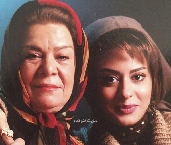 عکس زهره صفوی ودخترش