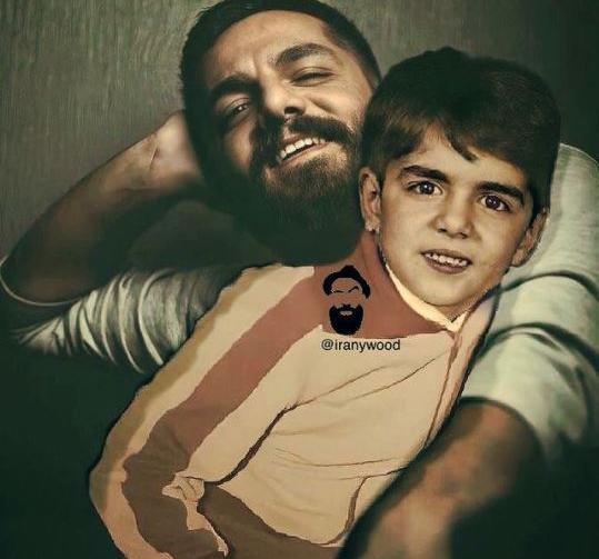 عکس بچگی عباس غزالی