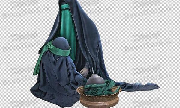 عکس رقیه و زینب
