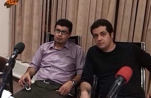 عکس پیمان طالبی گوینده رادیو جوان