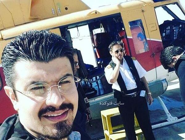 عکس پیمان طالبی گوینده رادیو جوان