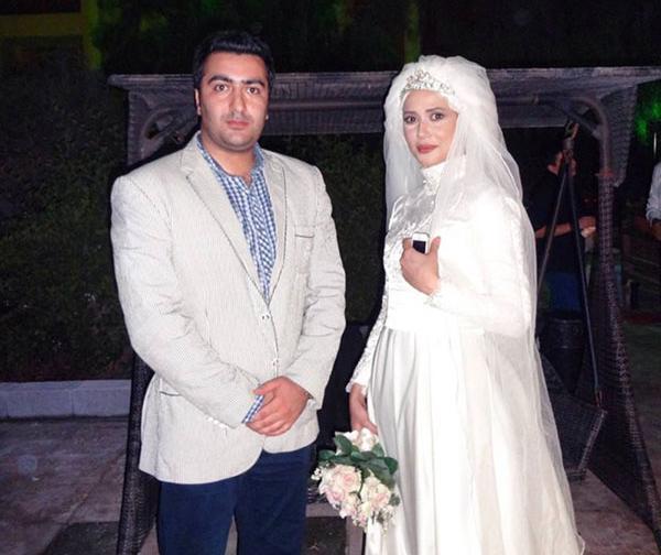 عکس پریناز ایزدیار با شوهرش