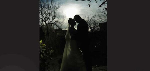 عکس عروس ضد نور