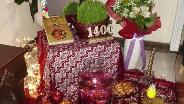 عکس سفره هفت سین تو خونه