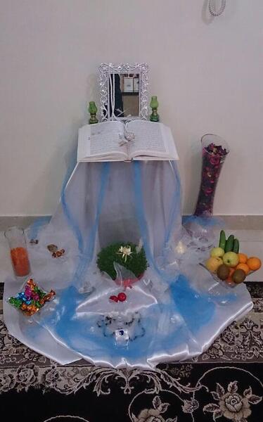 عکس سفره هفت سین تو خونه