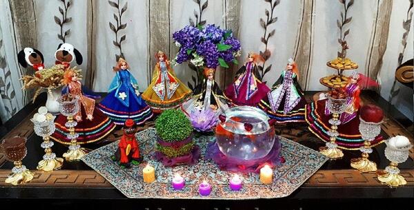 عکس هفت سین عروسکی