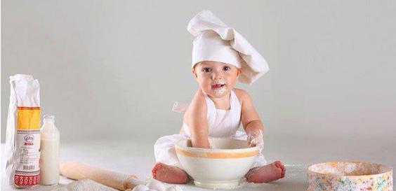 عکس ایده عکس آشپزی کودک