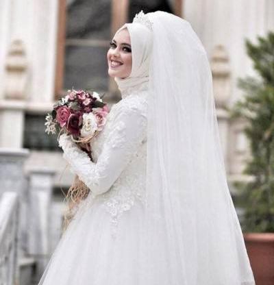 عکس عروس حجابی