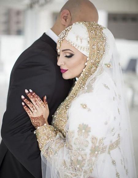 عکس عروس حجابی