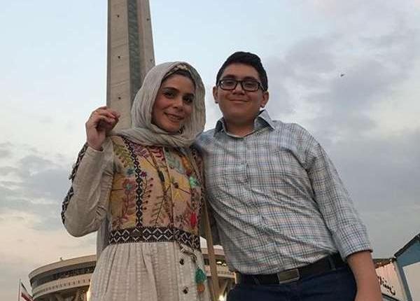 عکس خاله گلی برنامه مل مل