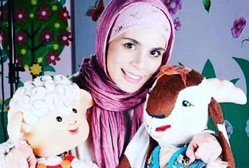 عکس خاله گلی برنامه مل مل