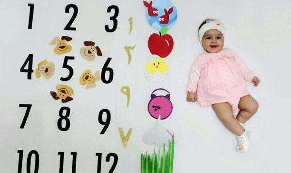 عکس سال نو نوزاد