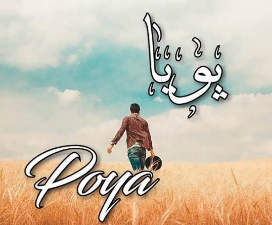 عکس نوشته عاشقانه پویا