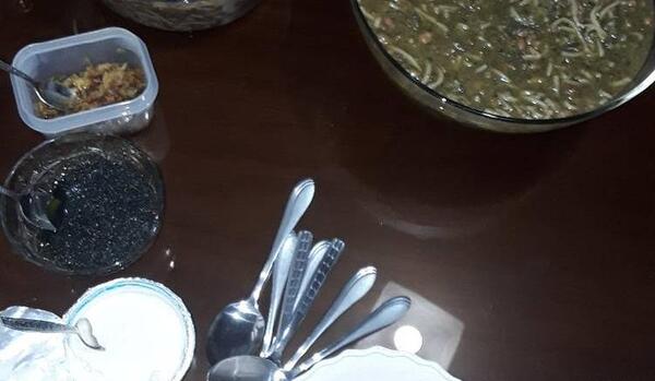 عکس آش رشته سیزده بدر