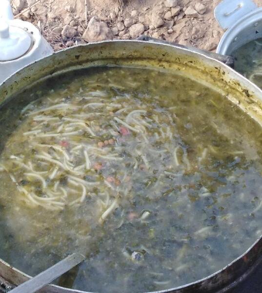 عکس آش رشته سیزده بدر