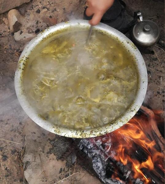 عکس آش رشته سیزده بدر