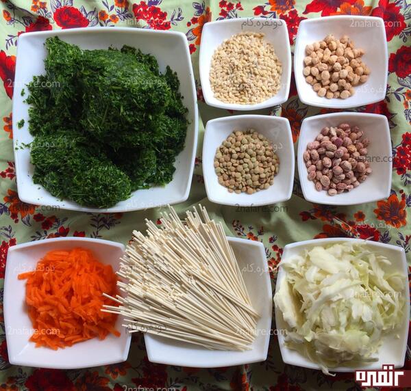 عکس آش رشته سیزده بدر
