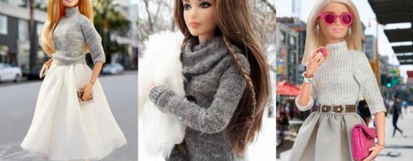 عکس ایده لباس باربی