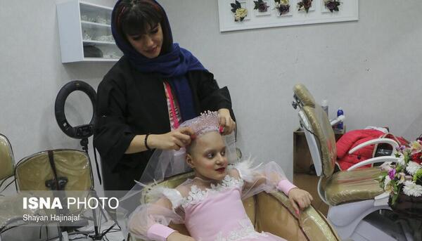 عکس لباس عروسی صورتی