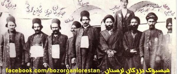 عکس حسین خان ساکی والی لرستان