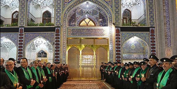 عکس خادمین حرم امام رضا