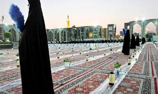 عکس خادمین حرم امام رضا