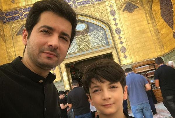 عکس پیمان شریعتی وهمسرش