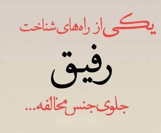 عکس رفیق جدید