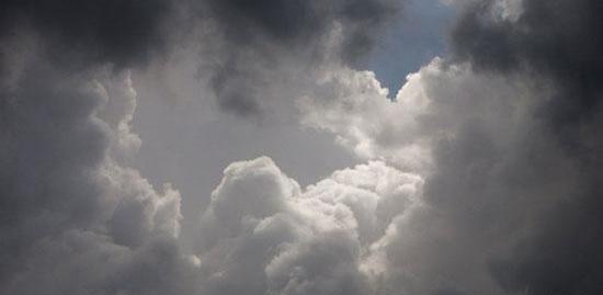 عکس آسمان ابری زیبا