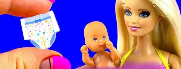 عکس ایده برای باربی حامله