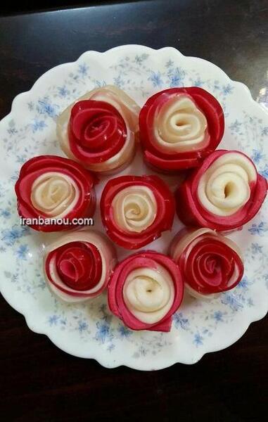 عکس ژله بستنی رولی