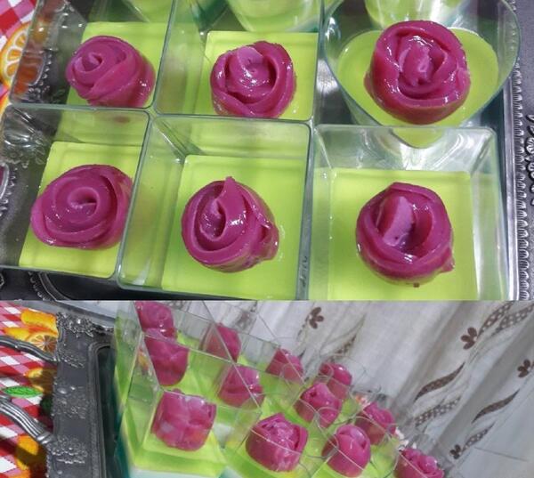 عکس ژله بستنی رولی