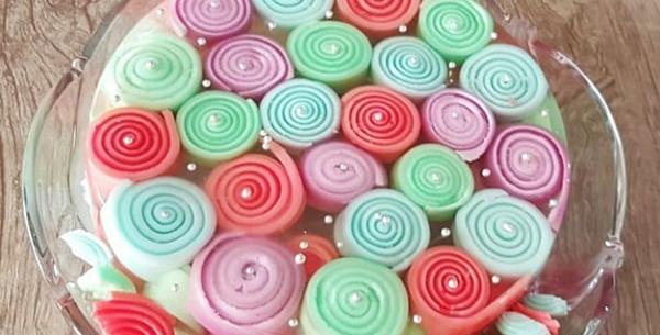 عکس ژله بستنی رولی