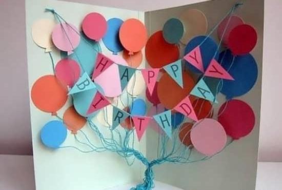 عکس ایده برای کاردستی تولد