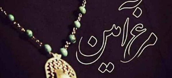 عکس نوشته مرغ آمین درد آلودیست