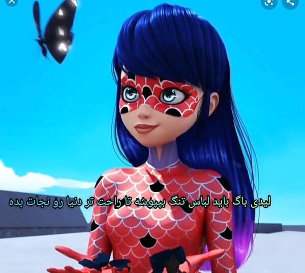 عکس لیدی باگ شیطانی