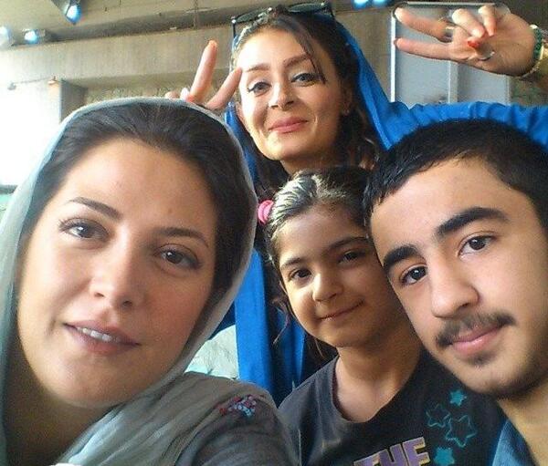 عکس خانوادگی طناز طباطبایی