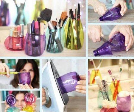 عکس ایده برای جای لوازم آرایش