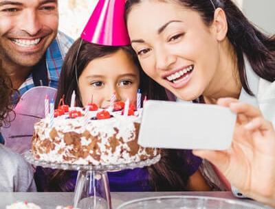 عکس ایده برای تولد آنلاین