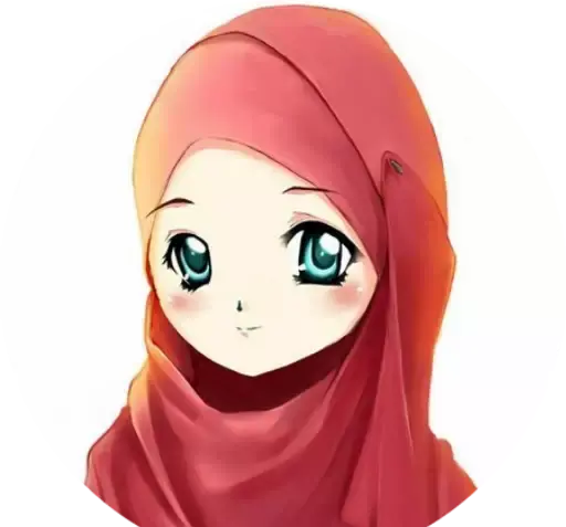 عکس استیکر حجاب