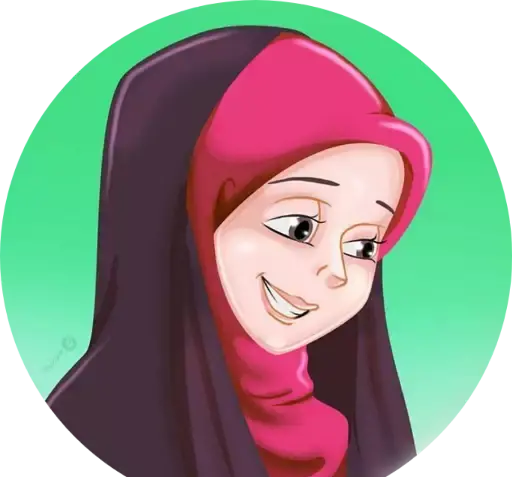 عکس استیکر حجاب